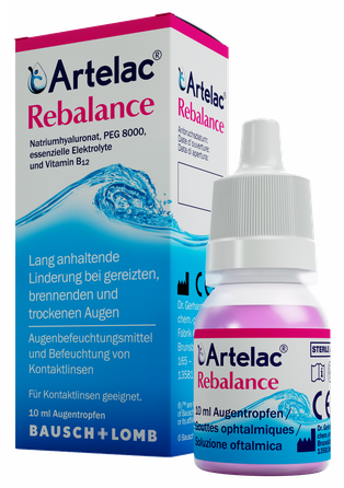 ARTELAC   ARTELAC REBALANCE akių lašai, 10 ml