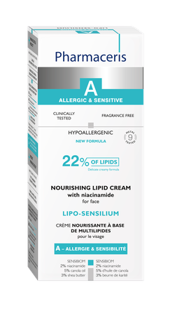 PHARMACERIS A Lipo-Sensilium veido kremas, 50 ml