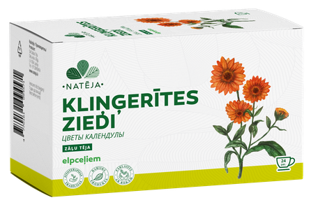 NATĒJA medetkų arbatos maišeliai, 24 vnt.