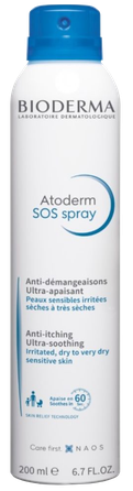 BIODERMA Atoderm SOS purškiklis, 200 ml