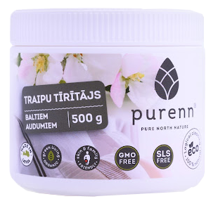 PURENN  baliklis baltiems audiniams dėmių valiklis, 500 g