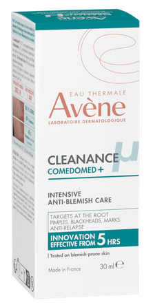 AVENE Cleanance Comedomed + Intensive, paūmėjus aknei koncentratas, 30 ml