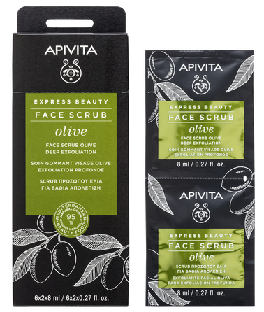 APIVITA Express Beauty With Olive (8 ml) šveitiklis, 2 vnt.