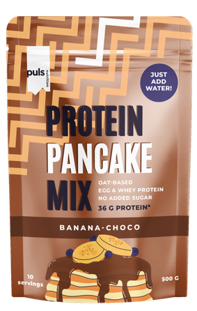 PULS NUTRITION Protein Pancake Banana-Choco mišinys, 500 g