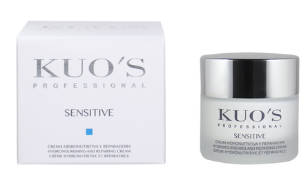 KUOS Sensitive Hydronourishing and Repairing veido kremas, 50 ml