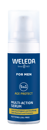 WELEDA For Men 5in1 Age Protect serumas, 30 ml