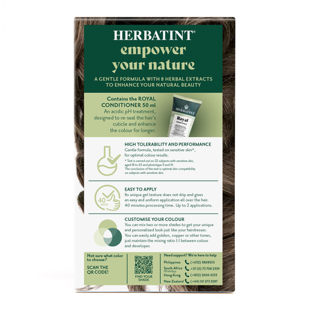 HERBATINT 5N Light Chestnut plaukų dažai, 170 ml