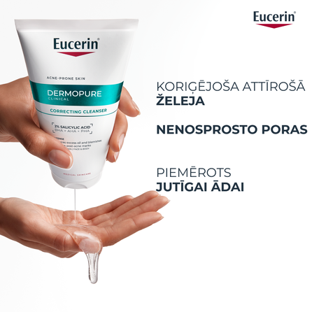 EUCERIN DermoPure Clinical valomasis gelis, 150 ml