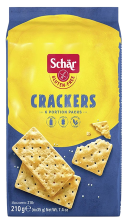 SCHAR Crackers be glitimo krekeriai, 210 g