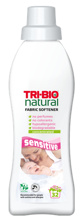 TRI-BIO Sensitive skalbinių minkštiklis, 940 ml