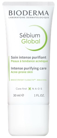 BIODERMA Sebium Global veido kremas, 30 ml