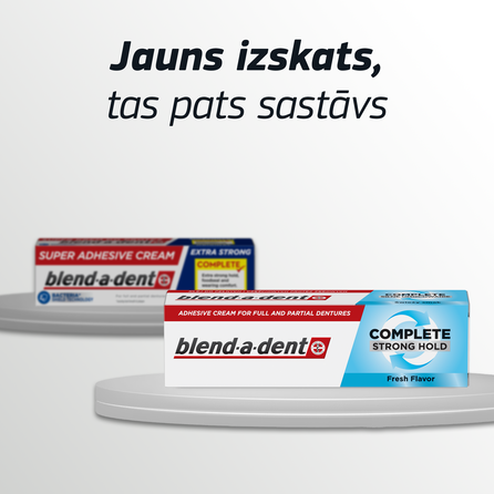 BLEND-A-DENT Original protezų klijai, 47 g