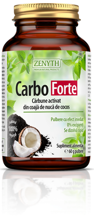 ZENYTH Carbo Forte milteliai, 60 g