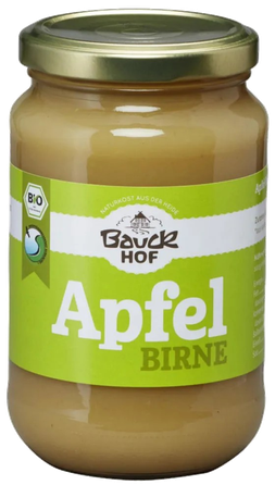 BAUCK HOF obuolių ir kriaušių tyrės, 360 g