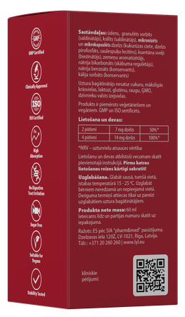 LYL   F26 mikronizuotos geležies šaltinis purškalas, 60 ml