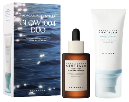 SKIN1004 Madagascar Centella Glow 1004 spindesio ir švytėjimo suteikiantis rinkinys, 1 vnt.