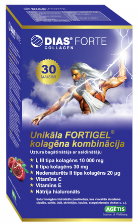 DIAS Forte Collagen kolagenas, 30 vnt.