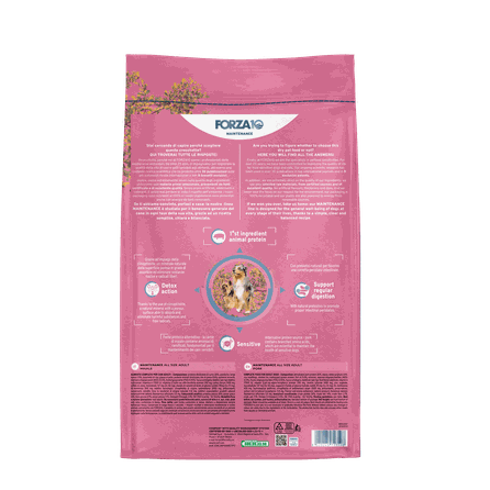 FORZA10 Maintenance Adult All Size su kiauliena, šunims sausas pašaras, 12 kg