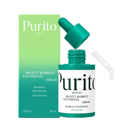 PURITO Mighty Bamboo Panthenol, intensyviai drėkinantis serumas, 30 ml