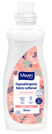 MAYERI Sweet Hug hipoalerginis skalbinių minkštiklis, 750 ml
