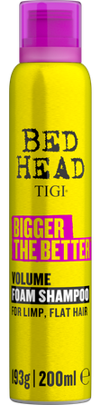 TIGI Bed Head Bigger The Better šampūnas, 200 ml