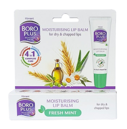 BORO PLUS drėkinamasis, su mėtų aromatu lūpų balzamas, 10 ml