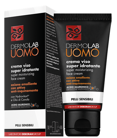 DERMOLAB Uomo Super Moisturizing veido kremas, 50 ml