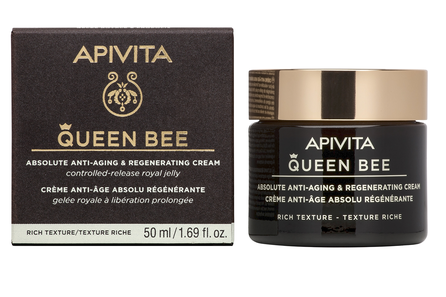 APIVITA Queen Bee Rich veido kremas, 50 ml