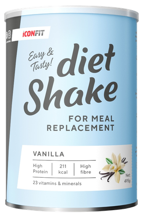 ICONFIT Diet Shake - Vanilla kokteilis, 495 g