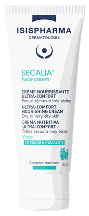 ISISPHARMA Secalia maitinantis sausai odai skirtas maitinamasis veido kremas sausai odai, 40 ml