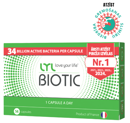 LYL BIOTIC kapsulės, 14 vnt.