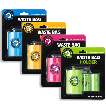 KIWI WALKER patogus, lengvas ir ryškus, oranžinis šunų ekskrementų maišelių laikiklis, 1 vnt.