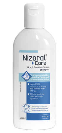 NIZORAL Care Dry & Sensitive Scalp šampūnas, 200 ml