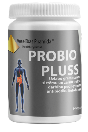 VESELĪBAS PIRAMĪDA Probio Pluss kapsulės, 14 vnt.