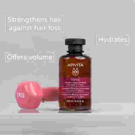 APIVITA Women's Tonic, Hippophae TC & Bay Laurel šampūnas, 250 ml