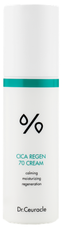 DR.CEURACLE su 70% centelės ekstraktu veido kremas, 50 ml