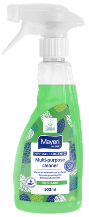 MAYERI Fresh Mint riebalus ir nešvarumus pašalinantis purškiamas valiklis, 500 ml