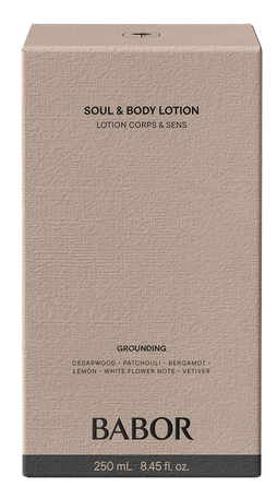 BABOR Body Grounding Soul&Body losjonas, 250 ml