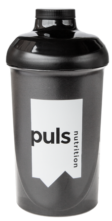 PULS NUTRITION  juodos spalvos plaktuvas, 1 vnt.