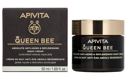 APIVITA Queen Bee Night kremas, 50 ml