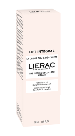 LIERAC Lift Integral The Neck & Decollete kremas, 50 ml
