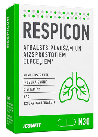 ICONFIT Respicon kapsulės, 30 vnt.