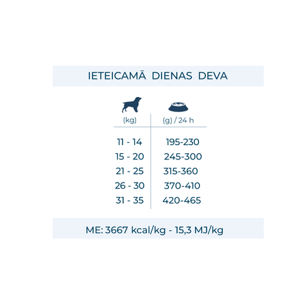 FORZA10 Maintenance Medium Adult su ėriena, šunims sausas pašaras, 12 kg