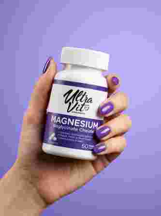 ULTRAVIT   Magnesium Bisglycinate kapsulės, 60 vnt.