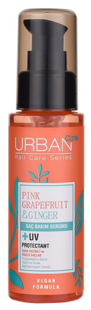 URBAN CARE Pink Grapefruit & Ginger plaukų serumas, 75 ml