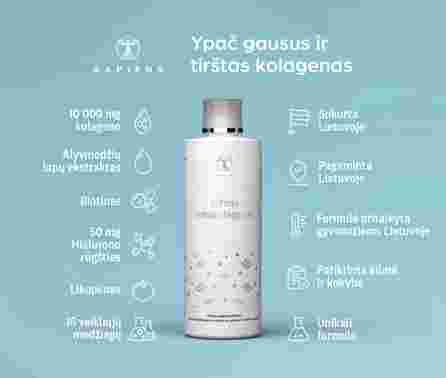 SAPIENS Jūrinis Hidrokolagenas skystis, 500 ml