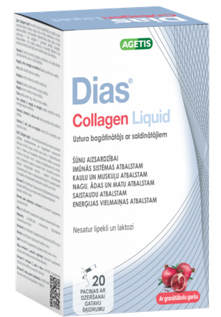DIAS Collagen Liquid kolagenas, 20 vnt.