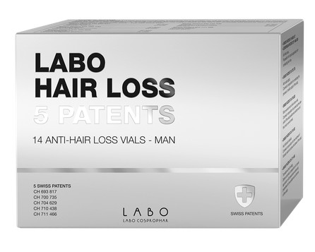 LABO Man Hair Loss 5 Patents ampulės, 14 vnt.