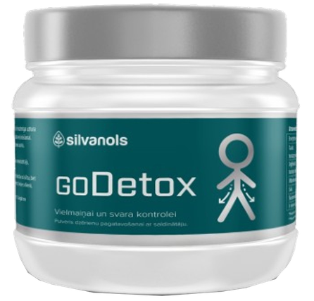 SILVANOLS  GoDetox  milteliai, 400 g