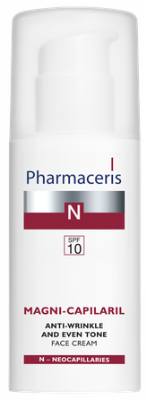 PHARMACERIS N Magni-Capilaril SPF 10 veido kremas, 50 ml